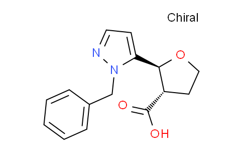 1807920-12-2 | (2S,3S)-2-(1-benzyl-1H-pyrazol-5-yl)oxolane-3-carboxylic acid