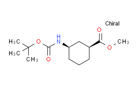 1702381-37-0 | (1S,3R)-3-(叔丁氧羰基氨基)环己烷甲酸甲酯