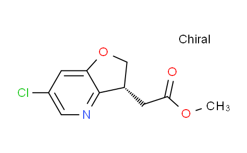 2088742-47-4 | 2-[(3R)-6-氯-2H,3H-呋喃并[3,2-b]吡啶-3-基]乙酸甲酯