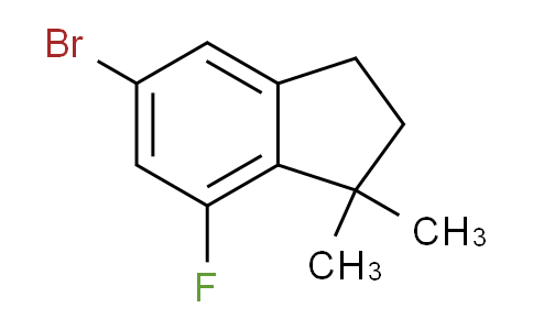 1644239-94-0 | 5-bromo-7-fluoro-1,1-dimethyl-indane