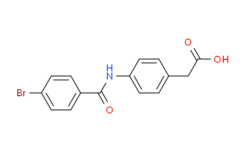 953737-25-2 | 2-[4-(4-ブロモベンズアミド)フェニル]酢酸