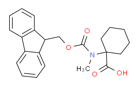 MC26M717 | 1697377-42-6 | 1-[9H-fluoren-9-ylmethoxycarbonyl(methyl)amino]cyclohexanecarboxylic acid