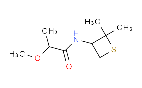 1864683-92-0 | N-(2,2-Dimethylthietan-3-yl)-2-methoxypropanamide
