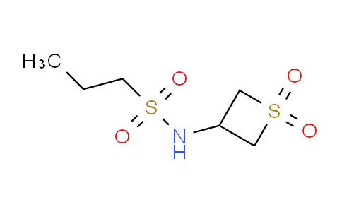 1866008-62-9 | N-(1,1-二氧代-1λ⁶-硫杂环丁烷-3-基)丙烷-1-磺酰胺