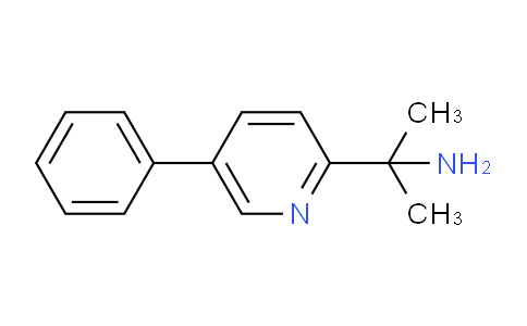 1823240-27-2 | 2-(5-phenyl-2-pyridyl)propan-2-amine