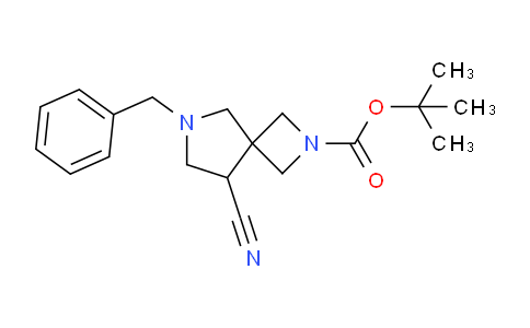 1823261-86-4 | tert-butyl 7-benzyl-5-cyano-2,7-diazaspiro[3.4]octane-2-carboxylate