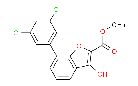 2490417-76-8 | methyl 7-(3,5-dichlorophenyl)-3-hydroxy-benzofuran-2-carboxylate