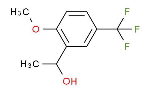 1466776-45-3 | 1-(2-Methoxy-5-(trifluoromethyl)phenyl)ethanol