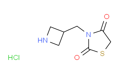 1824063-86-6 | 3-[(azetidin-3-yl)methyl]-1,3-thiazolidine-2,4-dione hydrochloride