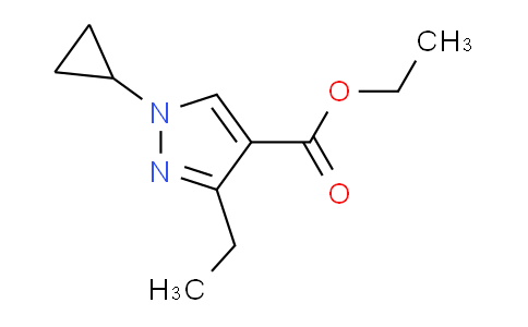 2607023-66-3 | ethyl 1-cyclopropyl-3-ethyl-pyrazole-4-carboxylate