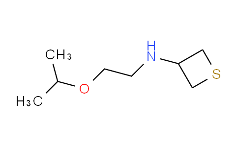 1849229-83-9 | N-[2-(丙-2-基氧基)乙基]硫杂环丁烷-3-胺