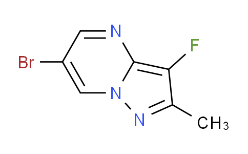MC26N344 | 2638501-65-0 | 6-bromo-3-fluoro-2-methyl-pyrazolo[1,5-a]pyrimidine