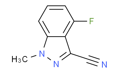 1638591-54-4 | 4-fluoro-1-methyl-indazole-3-carbonitrile