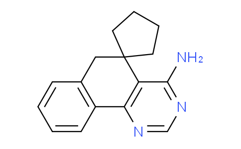 DY26N682 | 304870-34-6 | 6H-spiro[benzo[h]quinazoline-5,1'-cyclopentan]-4-amine