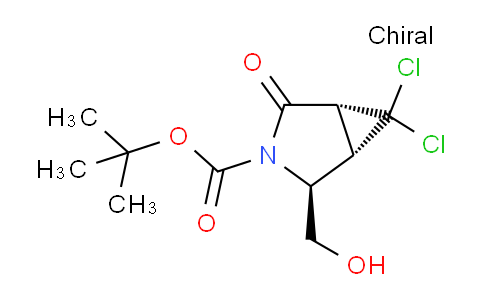 1817633-01-4 | tert-butyl (1S,2S,5R)-6,6-dichloro-2-(hydroxymethyl)-4-oxo-3-azabicyclo[3.1.0]hexane-3-carboxylate