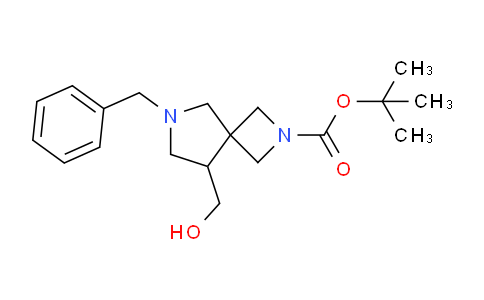 1823228-59-6 | tert-butyl 7-benzyl-5-(hydroxymethyl)-2,7-diazaspiro[3.4]octane-2-carboxylate