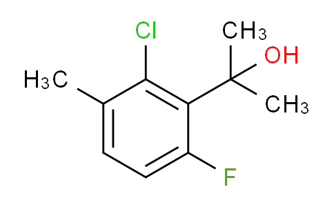 1542853-00-8 | 2-(2-Chloro-6-fluoro-3-methylphenyl)propan-2-ol
