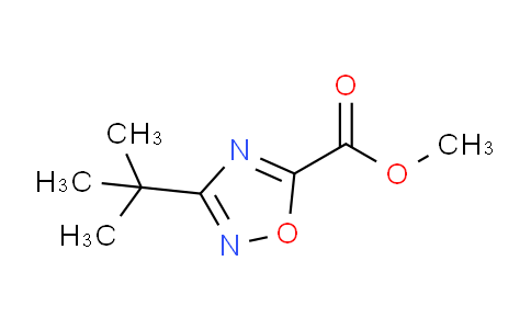 1899834-30-0 | 3-叔丁基-1,2,4-恶二唑-5-羧酸甲酯