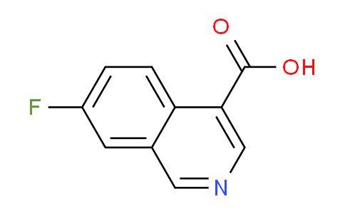 CAS No. 1841081-40-0, 7-Fluoroisoquinoline-4-carboxylic acid