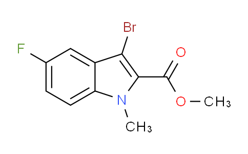 2639776-39-7 | methyl 3-bromo-5-fluoro-1-methyl-indole-2-carboxylate