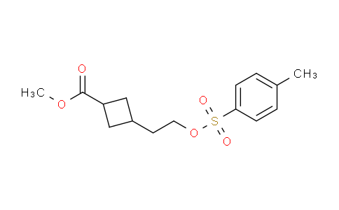 MC26P360 | 2231673-52-0 | methyl 3-[2-(p-tolylsulfonyloxy)ethyl]cyclobutanecarboxylate