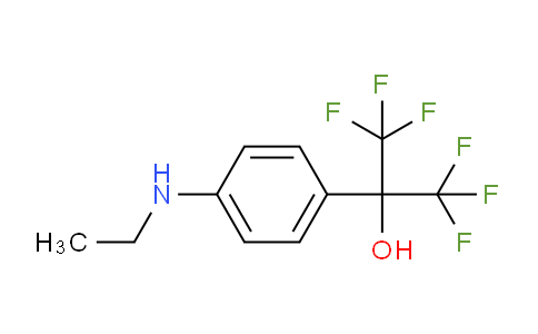 65797-85-5 | 2-(4-(Ethylamino)phenyl)-1,1,1,3,3,3-hexafluoropropan-2-ol