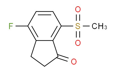 DY26P448 | 1672665-29-0 | 4-fluoro-7-methanesulfonyl-2,3-dihydro-1H-inden-1-one