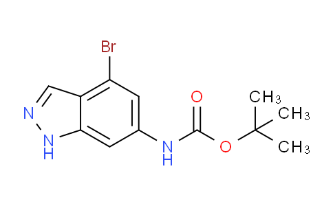 1638764-92-7 | tert-butyl N-(4-bromo-1H-indazol-6-yl)carbamate