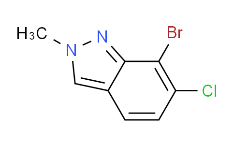 2725790-85-0 | 7-bromo-6-chloro-2-methyl-indazole