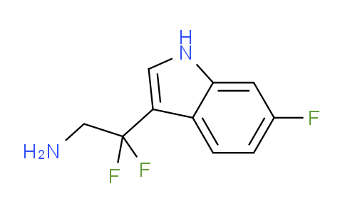 MC26R571 | 1638759-57-5 | 2,2-difluoro-2-(6-fluoro-1H-indol-3-yl)ethan-1-amine