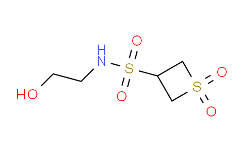 1864494-88-1 | N-(2-羟乙基)-1,1-二氧代-1λ⁶-硫杂环丁烷-3-磺酰胺
