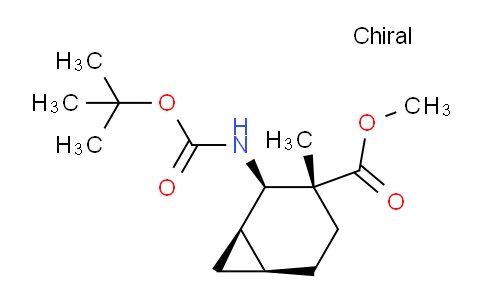 1958100-87-2 | rel-(1R,2R,3R,6S)-2-(叔丁氧羰基氨基)-3-甲基-去甲蒡烷-3-羧酸甲酯