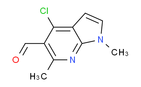 1638763-59-3 | 4-chloro-1,6-dimethyl-1H-pyrrolo[2,3-b]pyridine-5-carbaldehyde