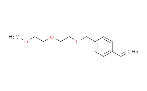 7327-71-1 | 1-((2-(2-Methoxyethoxy)ethoxy)Methyl)-4-vinylbenzene