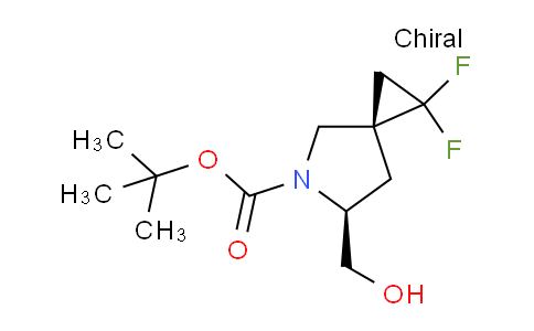 2306249-09-0 | tert-butyl (3S,6S)-2,2-difluoro-6-(hydroxymethyl)-5-azaspiro[2.4]heptane-5-carboxylate