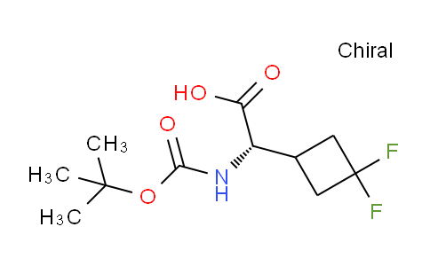 2231664-31-4 | (2S)-2-(叔丁氧羰基氨基)-2-(3,3-二氟环丁基)乙酸