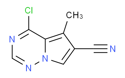 DY26S388 | 2092217-52-0 | 4-chloro-5-methylpyrrolo[2,1-f][1,2,4]triazine-6-carbonitrile