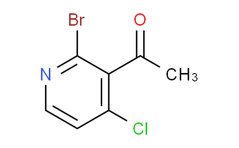 1956319-11-1 | 1-(2-bromo-4-chloro-3-pyridyl)ethanone