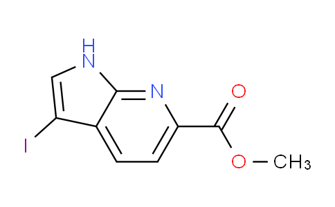 1638763-49-1 | methyl 3-iodo-1H-pyrrolo[2,3-b]pyridine-6-carboxylate
