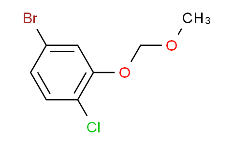 1492151-93-5 | 4-bromo-1-chloro-2-(methoxymethoxy)benzene