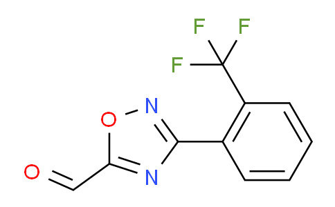 MC26T370 | 1707609-04-8 | 3-(2-Trifluoromethyl-phenyl)-[1,2,4]oxadiazole-5-carbaldehyde