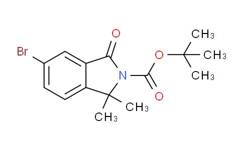 1817672-32-4 | tert-butyl 5-bromo-1,1-dimethyl-3-oxo-isoindoline-2-carboxylate