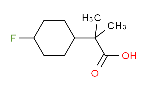 1785043-75-5 | 2-(4-Fluorocyclohexyl)-2-methylpropanoic acid