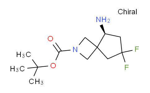 2306248-16-6 | tert-butyl (5S)-5-amino-7,7-difluoro-2-azaspiro[3.4]octane-2-carboxylate