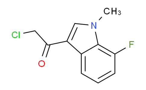 1638768-54-3 | 2-chloro-1-(7-fluoro-1-methyl-1H-indol-3-yl)ethan-1-one