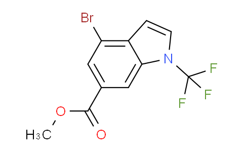 2306261-99-2 | methyl 4-bromo-1-(trifluoromethyl)indole-6-carboxylate