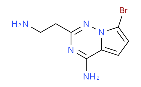 1781753-47-6 | 2-(2-Aminoethyl)-7-bromopyrrolo[2,1-f][1,2,4]triazin-4-amine