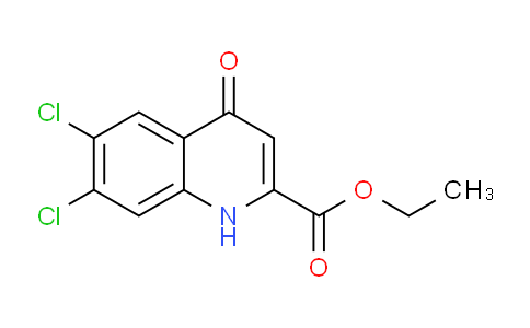 157848-09-4 | Ethyl 6,7-dichloro-4-oxo-1,4-dihydroquinoline-2-carboxylate