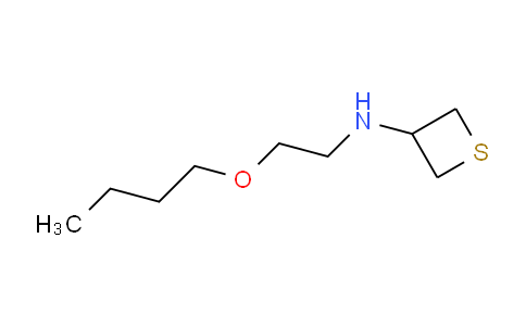 1862484-59-0 | N-(2-丁氧基乙基)硫杂环丁烷-3-胺
