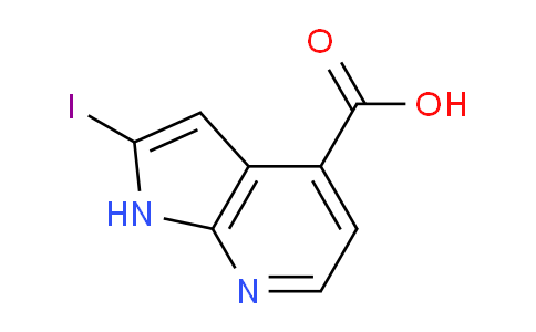 1638760-26-5 | 2-Iodo-1H-pyrrolo[2,3-b]pyridine-4-carboxylic acid